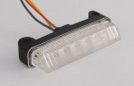 255-070 Mini-LED-Rücklicht, Klarglas, E-gepr
